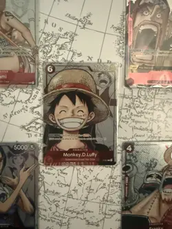 Monkey D Luffy Promo 25th Anniversary Alt Art P-001 One Piece Card English - Image 1