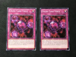 Crush Card Virus (2x) MIL1-EN047 - Common 1st Edition NM Yugioh - Image 1