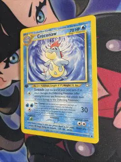 Croconaw 31/111 2000 Neo Genesis Pokemon Card First Edition WOTC Uncommon - LP+ - Image 3