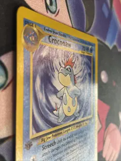 Croconaw 31/111 2000 Neo Genesis Pokemon Card First Edition WOTC Uncommon - LP+ - Image 4