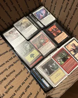 4000 Magic the gathering cards collection Repeat Bulk Box medium flat rate - Image 1