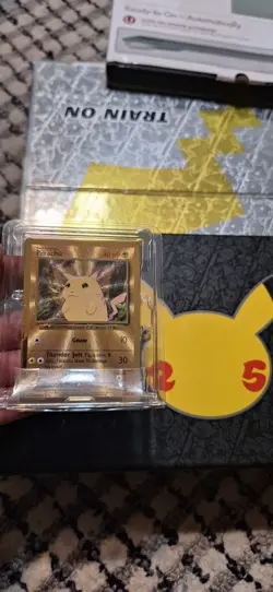 Pikachu - (Celebrations Metal Card) 058/102 Miscellaneous Cards & Products Holo - Image 1