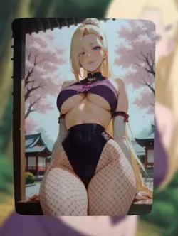 Ino Yamanaka Naruto Anime Waifu Sexy Goddess Doujin Lewd Hentai Card - Image 1