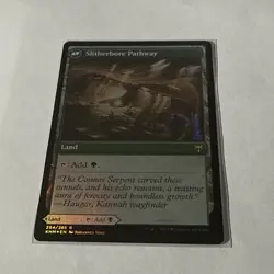Darkbore Pathway Slitherbore Pathway Kaldheim MTG Magic Card FOIL - Image 2