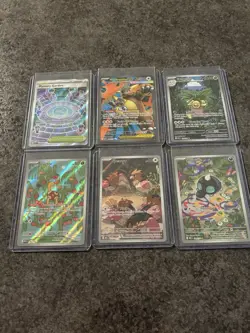 Lot Of 6 Cards From Mega Evolutions Near Mint Condition - Image 1
