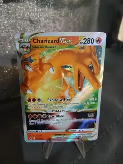 Pokemon TCG Charizard VSTAR Crown Zenith Holo Ultra Rare Card 019/159 - Image 2