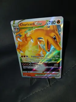 Pokemon TCG Charizard VSTAR Crown Zenith Holo Ultra Rare Card 019/159 - Image 4