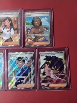 Pokemon TCG 7x Supporter Trainer Card Lot Full Art - Image 4