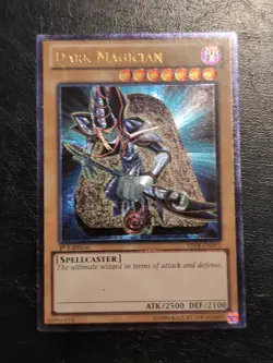 Yu-Gi-Oh! ULTIMATE RARE CARD DARK MAGICIAN YSYR-EN001 1ST LP - Image 1