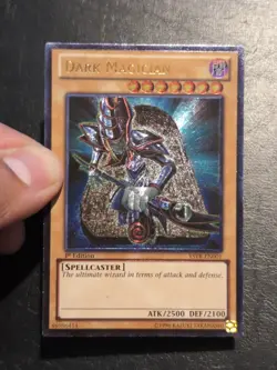 Yu-Gi-Oh! ULTIMATE RARE CARD DARK MAGICIAN YSYR-EN001 1ST LP - Image 3