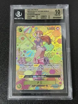 BGS 10 OP08106 Nami SP One Piece Card Game Japanese - Image 1