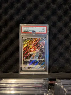 Pokemon TCG Magikarp Scarlet & Violet Paldea Evolved Holo Card 203/193 PSA 9 - Image 1