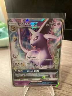 Espeon GX SM35 Black Star Promo Holo 2017 Pokemon TCG Card - Image 1