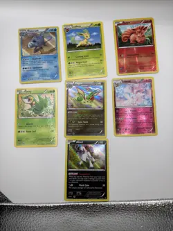 Lot Of 25 Pokemon Cards XY Legendary Treasures Radiant Eevee Cinccino Slyveon - Image 3