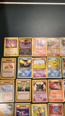 Lot Of 32 Vintage Pokemon Cards: Holos, Promos, First Edition, Mod Played - Image 2