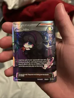 Hex Maniac 75a/98 Trainer Alternative Art Promo Card Full Art - Image 1