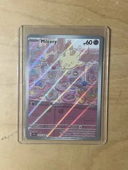 Pokemon Milcery 152/142 Illustration Rare Full Art Holo SV07: Stellar Crown Card - Image 1