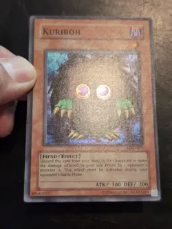 Yu-Gi-Oh! SUPER RARE CARD KURIBOH 1996 VINTAGE PRINT MRD-071 NM/VLP - Image 2