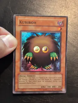 Yu-Gi-Oh! SUPER RARE CARD KURIBOH 1996 VINTAGE PRINT MRD-071 NM/VLP - Image 3