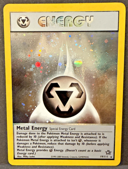 Metal Energy 19/111 Neo Genesis Set 2000 Pokemon holo rare card - LP - Image 1