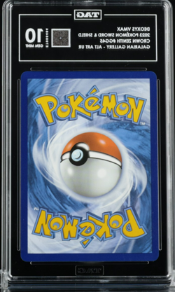 2023 Pokemon S&S Crown Zenith - DEOXYS VMAX - Full Art card #GG45 - TAG 10 - Image 2