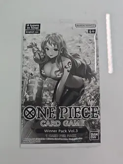Sealed Winner Pack Vol. 3 - One Piece Promotion Cards - One Piece TCG English - Image 1