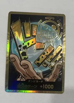 DON !! Card [Gold Frame] (Trafalger Law) ONE PIECE Card The Best PRB-01 Japanese - Image 1
