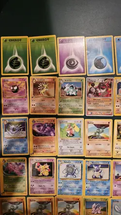 Lot Of 54 Vintage Pokemon Cards: Holos, Promos, First Edition, Mod Played - Image 2