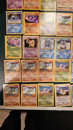 Lot Of 54 Vintage Pokemon Cards: Holos, Promos, First Edition, Mod Played - Image 3