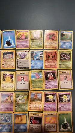Lot Of 54 Vintage Pokemon Cards: Holos, Promos, First Edition, Mod Played - Image 4
