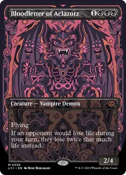 MTG Bloodletter of Aclazotz - The Lost Caverns of Ixalan #336 - Image 1