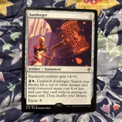 Sunforger #275 (NM/LP) Commander 2016 C16 Magic MTG - Image 1