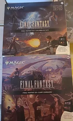 MTG Final Fantasy Scene Box: Camp Comrades Or Children Of Fate - Image 1