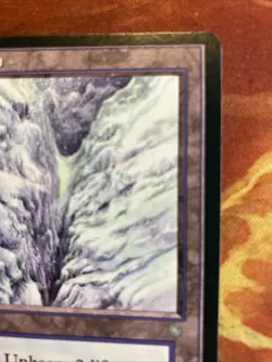 MTG Glacial Chasm Ice Age Near-Mint Condition Rare Land Vintage!!! - Image 4