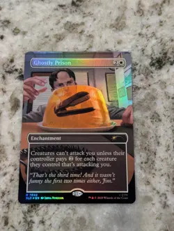 Ghostly Prison RAINBOW FOIL NM/M | Secret Lair x The Office Magic MTG 7042 - Image 1