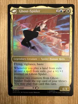 Gwen Stacy / Ghost-Spider (0078) - NM - Marvel's Spider-Man - MTG FOIL - Image 2
