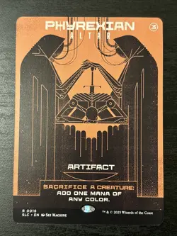 Phyrexian Altar 0016 NON FOIL Secret Lair Encyclopedia Countdown Kit MTG Magic - Image 1