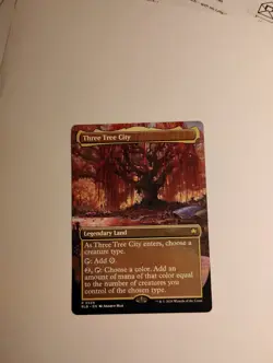 Three Tree City (Borderless) (0339) Bloomburrow Regular - Image 1