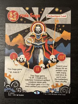 Urza’s Saga #21 Reg - MTG Secret Lair Countdown Kit Encyclopedia of Magic Nm - Image 1