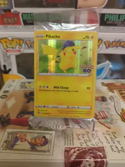 Pokemon - Pikachu 028/078 Pokemon GO Sealed Promo w/ Stamp (NEW, SEALED)✈🚀 - Image 1