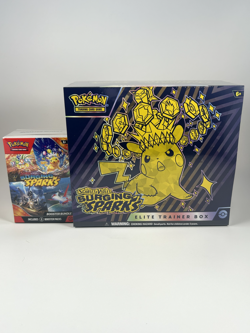 Pokemon TCG Surging Sparks ETB & Booster Bundle - Factory Sealed - Image 1