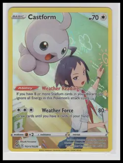 Pokemon SWSH11: Lost Origin Trainer Gallery #TG11/TG30 Castform - Image 1