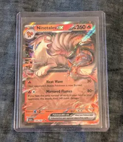 Pokemon TCG 151 - Ninetales Ex Set - Holo Double Rare - 37 & 38 / 165 - Image 2