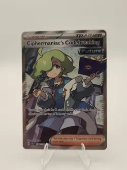2024 Pokemon SV Temporal Forces Ciphermaniac's Codebreaking #198/162 - Image 1