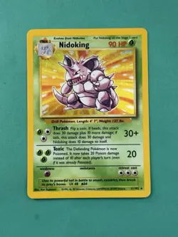 1999 Pokemon Nidoking Holo 11/102 Base Set NRMT - Image 1