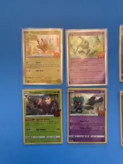 Pokemon Trick Or Trade Holo Lot Pikachu Gengar Mimikyu Chandelure 2020-2023 - Image 2