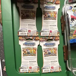 Pokemon TCG Steam Siege Booster Packs English Lot of 4 Gardevoir Volcanion - Image 2