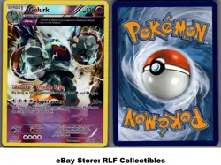 2015 Pokemon, XY Ancient Origins, #35/98 Golurk Alpha, Reverse Holo Rare - Image 1