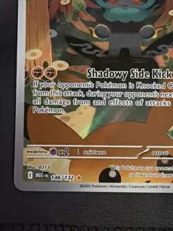 Pokemon TCG Mega Evolution Marshadow 146/132 IR Illustration Rare NM Near Mint - Image 5