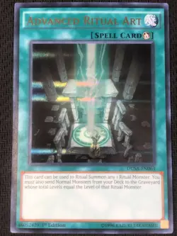Advanced Ritual Art DUSA-EN063 Ultra Rare 1st Edition NM Yugioh - Image 1